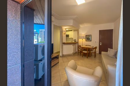Varanda de apartamento à venda com 1 quarto, 42m² em Itaim Bibi, São Paulo