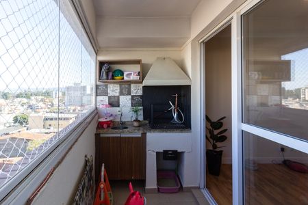 Varanda gourmet de apartamento à venda com 2 quartos, 71m² em Gopouva, Guarulhos