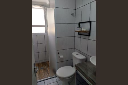 Banheiro de apartamento à venda com 2 quartos, 50m² em Parque Oratório, Santo André