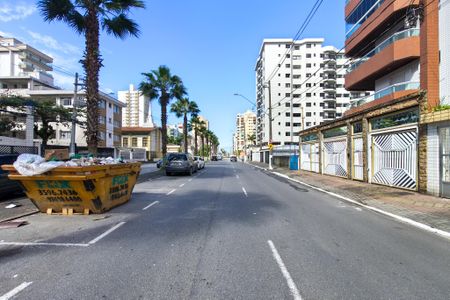 Vista da Rua de apartamento para alugar com 1 quarto, 70m² em Guilhermina, Praia Grande