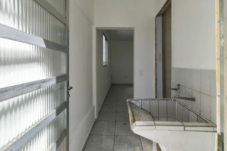 Área de Serviço de apartamento para alugar com 1 quarto, 70m² em Guilhermina, Praia Grande