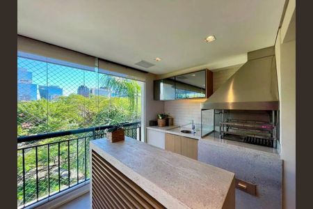 Área Lazer de apartamento para alugar com 3 quartos, 138m² em Santo Amaro, São Paulo