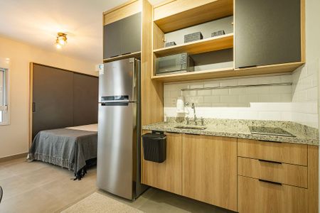 Studio de kitnet/studio para alugar com 1 quarto, 25m² em Pinheiros, São Paulo