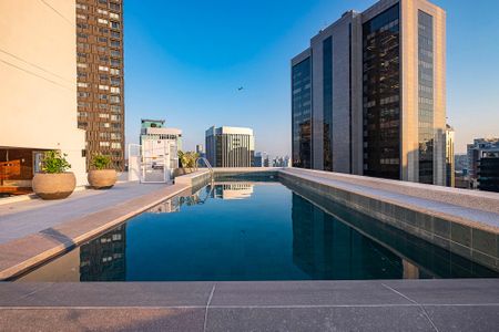 Studio para alugar com 25m², 1 quarto e sem vaga Studio para alugar com 25m², 1 quarto e sem vagaPiscina