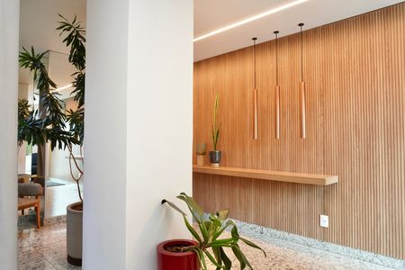 Apartamento para alugar com 54m², 2 quartos e 2 vagas Apartamento para alugar com 54m², 2 quartos e 2 vagasHall de entrada