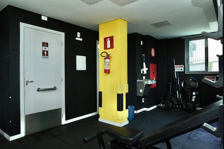 Área comum - Academia de apartamento para alugar com 2 quartos, 54m² em Coração Eucarístico, Belo Horizonte