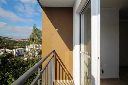 Varanda Sala de apartamento para alugar com 2 quartos, 47m² em Vila Monte Serrat, Cotia