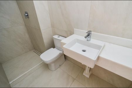Banheiro Suíte de apartamento à venda com 3 quartos, 98m² em Anchieta, Belo Horizonte