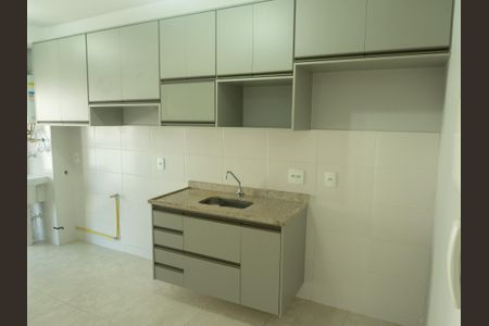 Cozinha e Área de Serviço de apartamento para alugar com 2 quartos, 60m² em Balneário Tropical, Paulínia