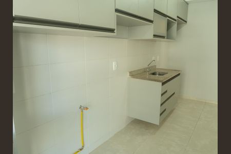 Cozinha de apartamento para alugar com 2 quartos, 60m² em Balneário Tropical, Paulínia