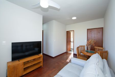 SALA de apartamento à venda com 3 quartos, 70m² em Estoril, Belo Horizonte
