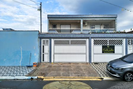 Vista da Rua de casa para alugar com 4 quartos, 206m² em Tupiry, Praia Grande