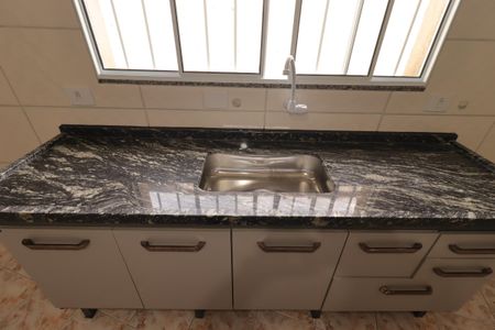 Cozinha - Pia de casa à venda com 2 quartos, 60m² em Jardim Marek, Santo André