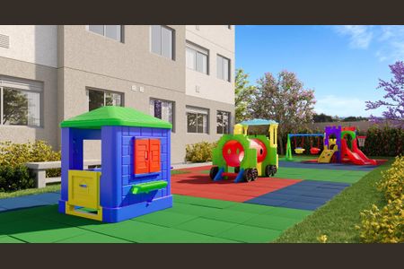Área comum - Playground de apartamento para alugar com 2 quartos, 32m² em Jaguaré, São Paulo
