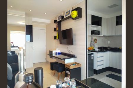Sala de apartamento à venda com 1 quarto, 43m² em Tatuapé, São Paulo