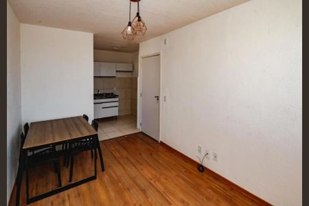 Sala de apartamento para alugar com 2 quartos, 52m² em Alphaville Vespasiano, Vespasiano