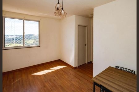 Sala de apartamento para alugar com 2 quartos, 52m² em Alphaville Vespasiano, Vespasiano
