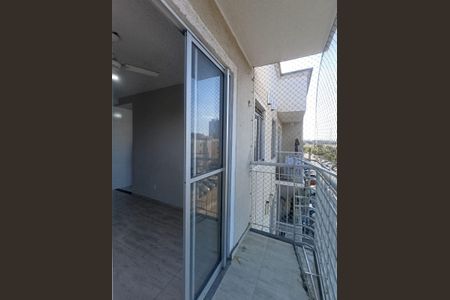Sacada da Sala de apartamento para alugar com 2 quartos, 48m² em Centro, Belford Roxo