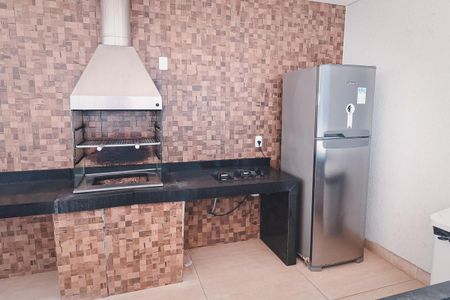Área comum - Churrasqueira de apartamento para alugar com 2 quartos, 44m² em Residencial Monte Carlo, Goiânia