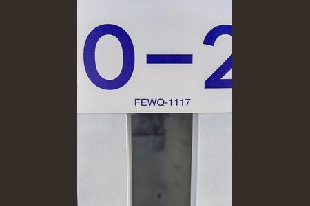 Placa Instalada na Fachada de kitnet/studio para alugar com 1 quarto, 20m² em Vila Sao Pedro, Santo André