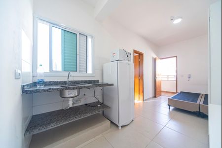 Kitnet Cozinha de kitnet/studio para alugar com 1 quarto, 20m² em Vila Sao Pedro, Santo André