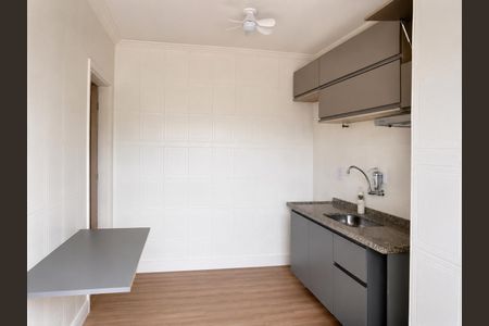 Cozinha de apartamento à venda com 2 quartos, 54m² em Vila Jordanopolis, São Bernardo do Campo