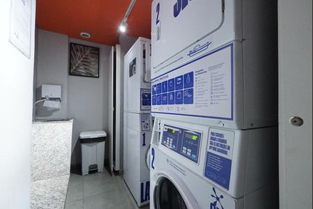 Área comum de kitnet/studio para alugar com 1 quarto, 19m² em Liberdade, São Paulo