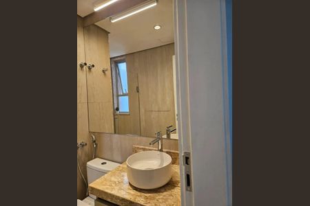 Banheiro da Suíte de apartamento para alugar com 1 quarto, 40m² em São Pedro, Belo Horizonte