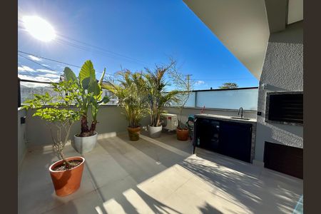 Varanda de apartamento para alugar com 1 quarto, 58m² em Barra da Lagoa, Florianópolis