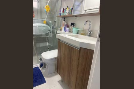 Banheiro de apartamento à venda com 3 quartos, 63m² em Vila Sao Pedro, Santo André