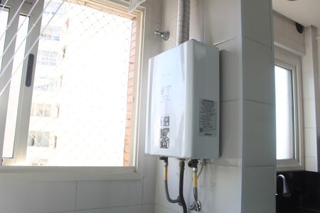 Área de Serviço de apartamento à venda com 2 quartos, 93m² em Santo Antônio, São Caetano do Sul