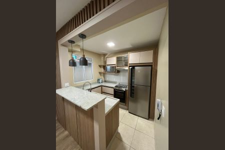 Cozinha de apartamento à venda com 2 quartos, 49m² em Santo Andre, São Leopoldo