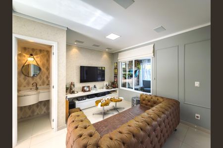 Sala de casa de condomínio à venda com 3 quartos, 150m² em Casa Bella Bosque Residencial, Indaiatuba