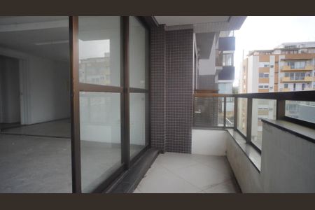 Varanda da Sala de apartamento à venda com 3 quartos, 119m² em Petrópolis, Porto Alegre