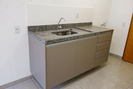 Cozinha de kitnet/studio para alugar com 1 quarto, 20m² em Centro, Osasco