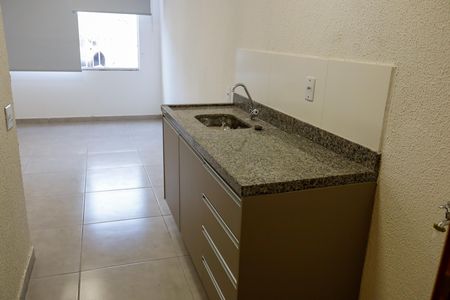 Cozinha de kitnet/studio para alugar com 1 quarto, 20m² em Centro, Osasco
