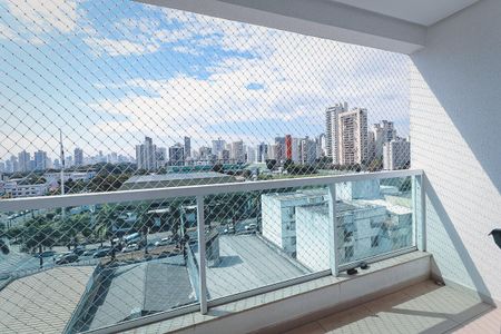Varanda da Sala de apartamento para alugar com 2 quartos, 67m² em Setor Bueno, Goiânia