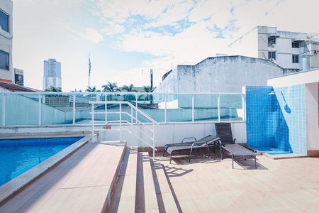 Área comum - Piscina de apartamento para alugar com 2 quartos, 67m² em Setor Bueno, Goiânia