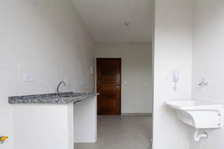 Cozinha e Área de Serviço de apartamento para alugar com 2 quartos, 46m² em Vila Nhocuné, São Paulo