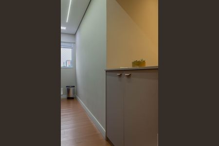 Cozinha de apartamento à venda com 2 quartos, 55m² em Jardim Campestre, São Bernardo do Campo