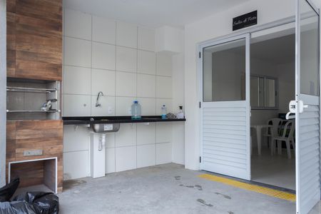 Área comum de apartamento à venda com 2 quartos, 55m² em Jardim Campestre, São Bernardo do Campo