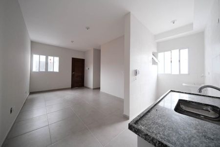 Sala/Cozinha de apartamento para alugar com 2 quartos, 45m² em Vila Nhocuné, São Paulo