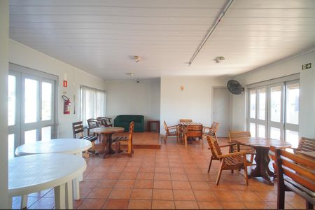 Área comum - Salão de festas de apartamento à venda com 2 quartos, 90m² em Pátria Nova, Novo Hamburgo