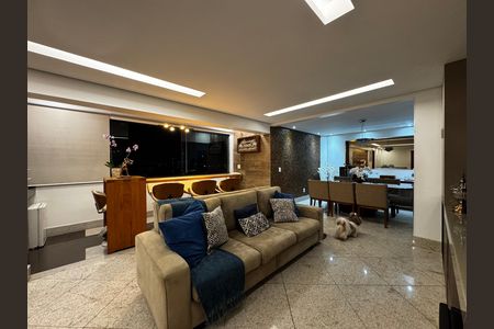 Sala de apartamento à venda com 4 quartos, 170m² em Silveira, Belo Horizonte
