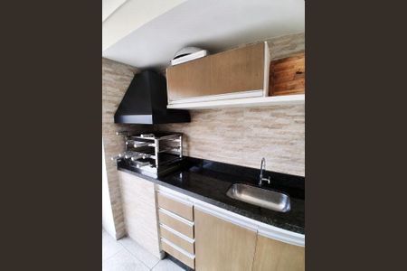 Cozinha de apartamento à venda com 3 quartos, 123m² em Vila Bocaina, Mauá