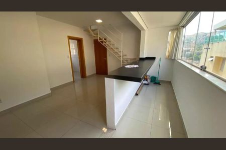 Sala de apartamento para alugar com 3 quartos, 150m² em Estoril, Belo Horizonte