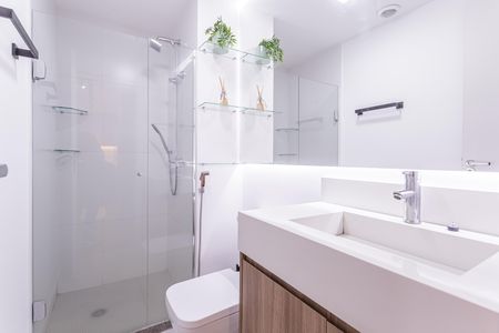 Apartamento para alugar com 37m², 2 quartos e sem vaga Apartamento para alugar com 37m², 2 quartos e sem vagaBanheiro
