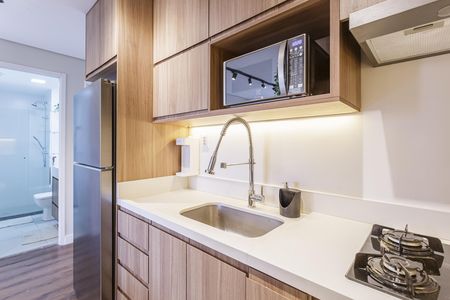 Apartamento para alugar com 37m², 2 quartos e sem vaga Apartamento para alugar com 37m², 2 quartos e sem vagaCozinha