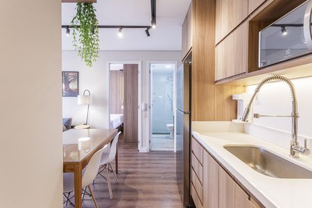 Apartamento para alugar com 37m², 2 quartos e sem vaga Apartamento para alugar com 37m², 2 quartos e sem vagaCozinha