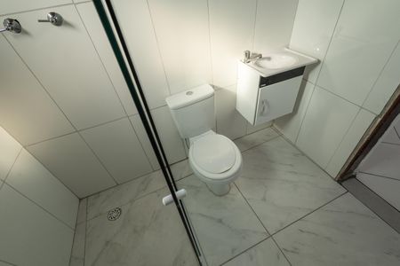 Casa para alugar com 60m², 1 quarto e 1 vaga Casa para alugar com 60m², 1 quarto e 1 vagaBanheiro